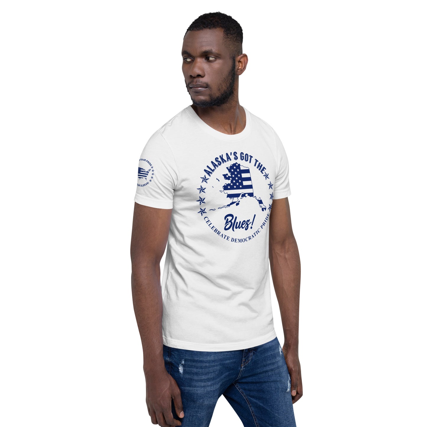 Alaska Men's Traditional Classic Tee front right