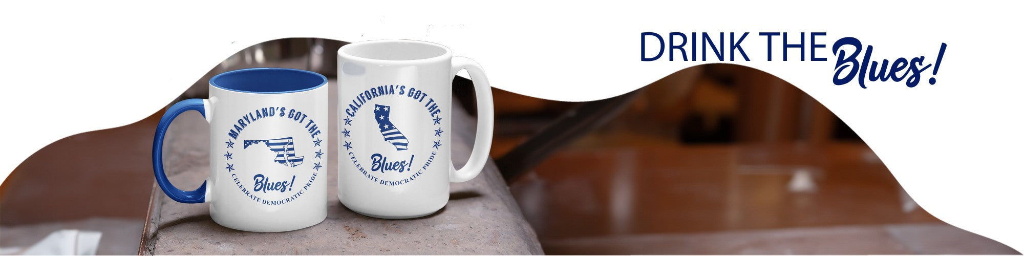 Drink The Blues collections desktop banner
