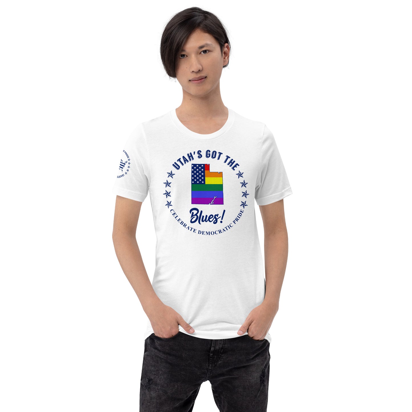 Men's Utah TRUE PRIDE Classic Tee front