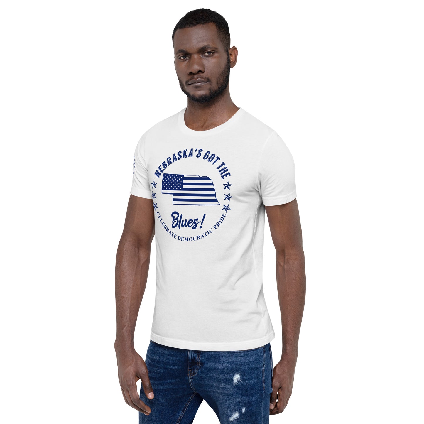 Nebraska Men's Traditional Classic Tee front left