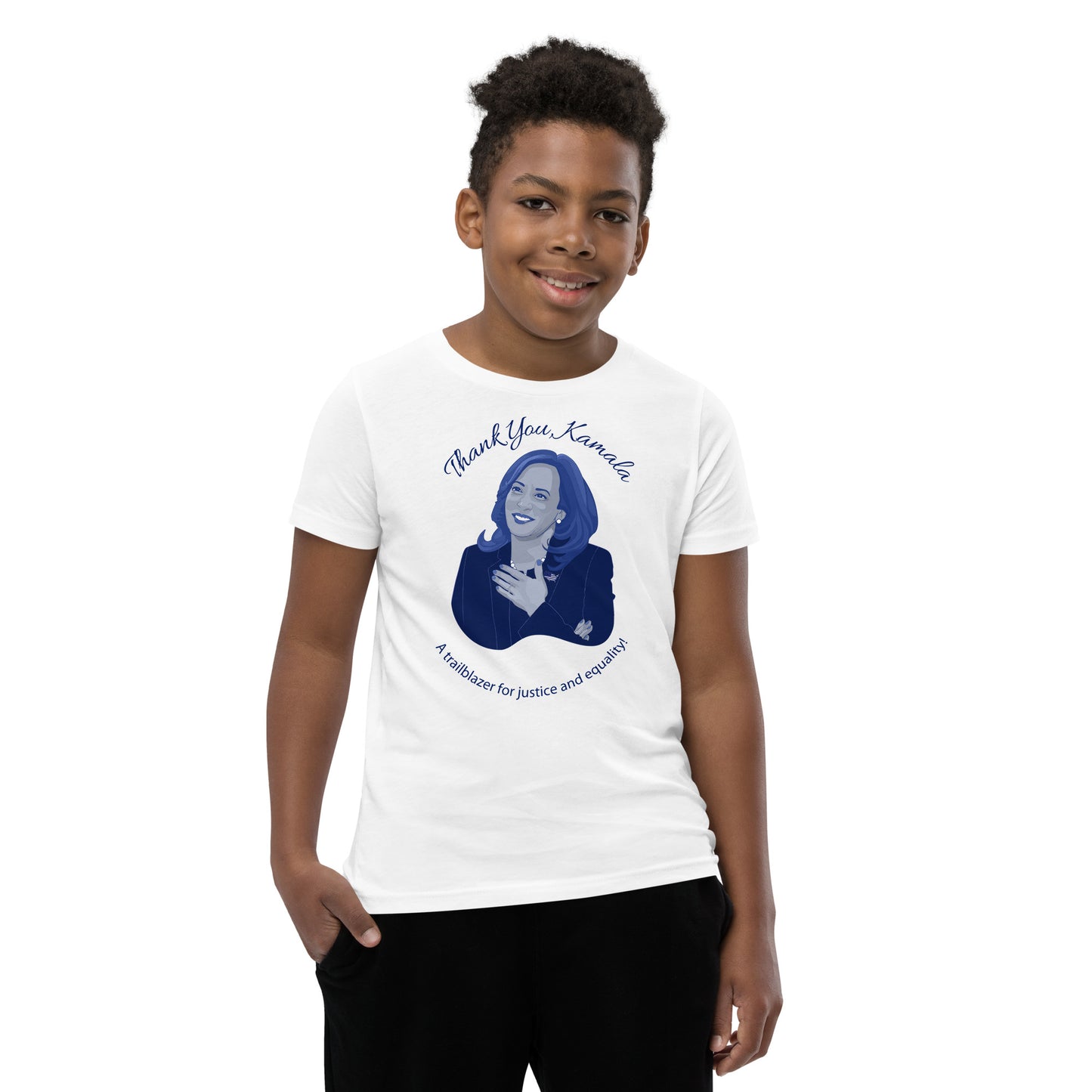 Thank You Kamala Boy's Classic Tee front