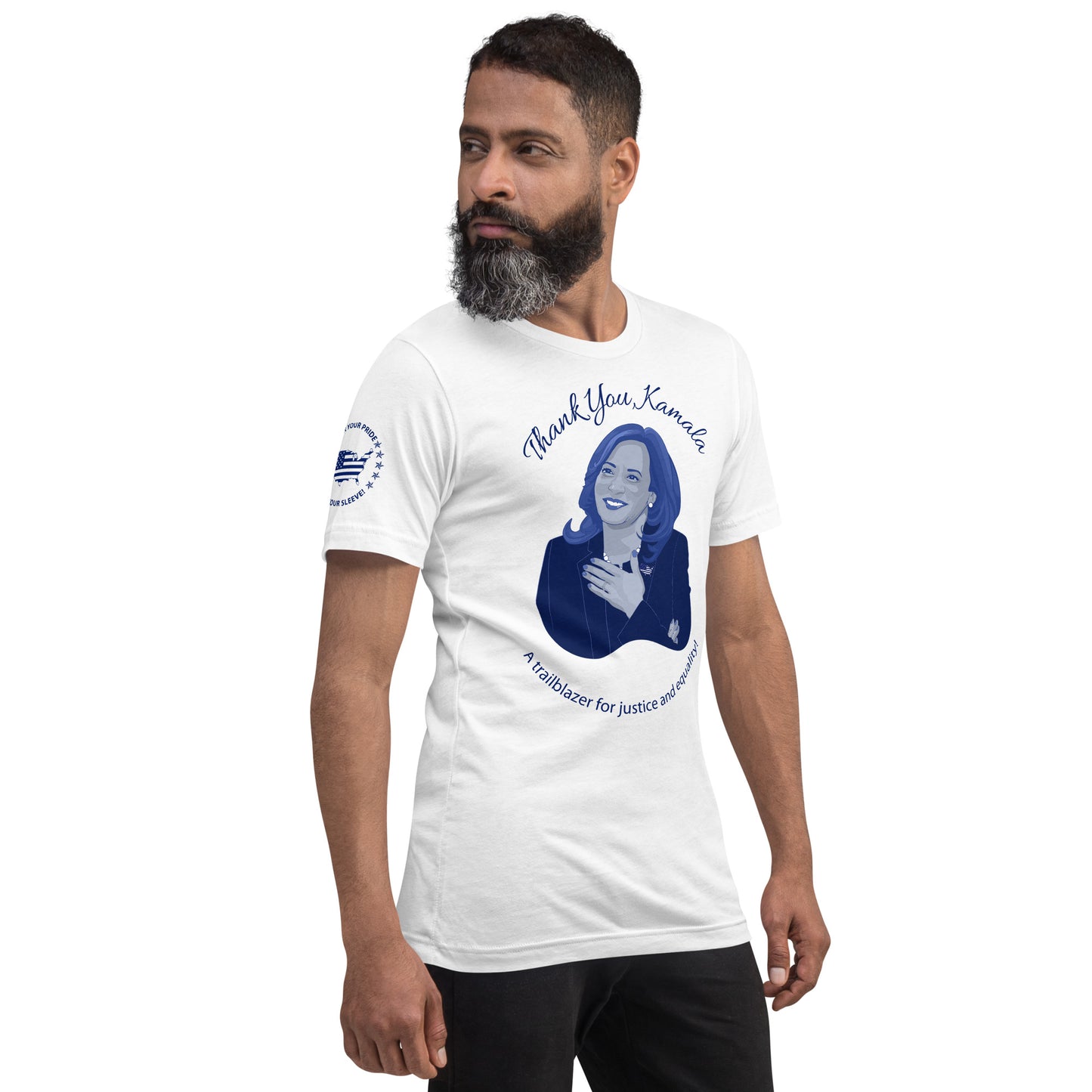 Thank You Kamala Men's Classic Tee front right