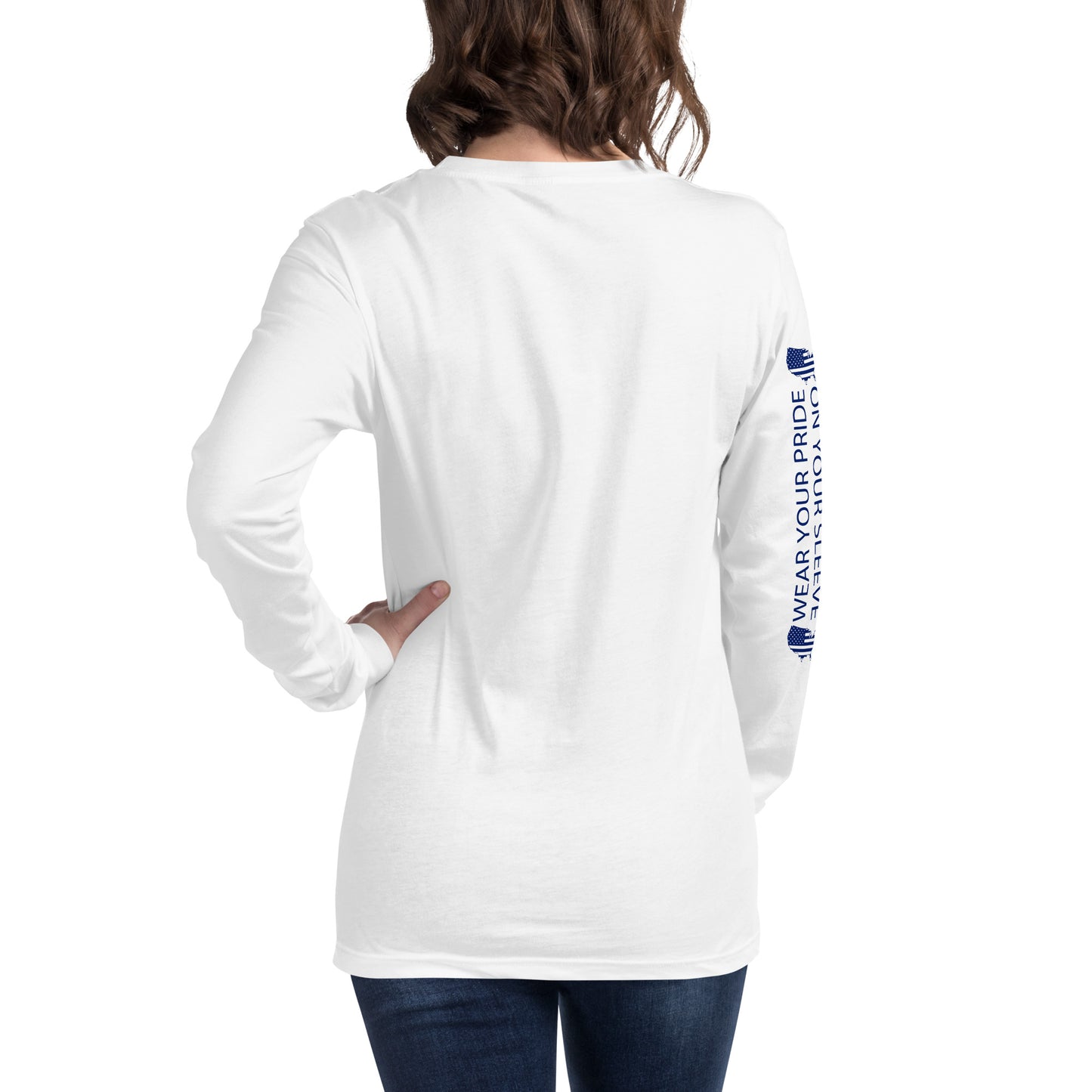 Thank You, Kamala Women's Long Sleeve Tee back
