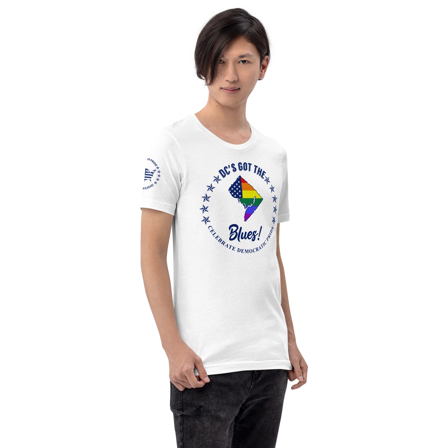 Washington, DC TRUE PRIDE Classic Tee front right
