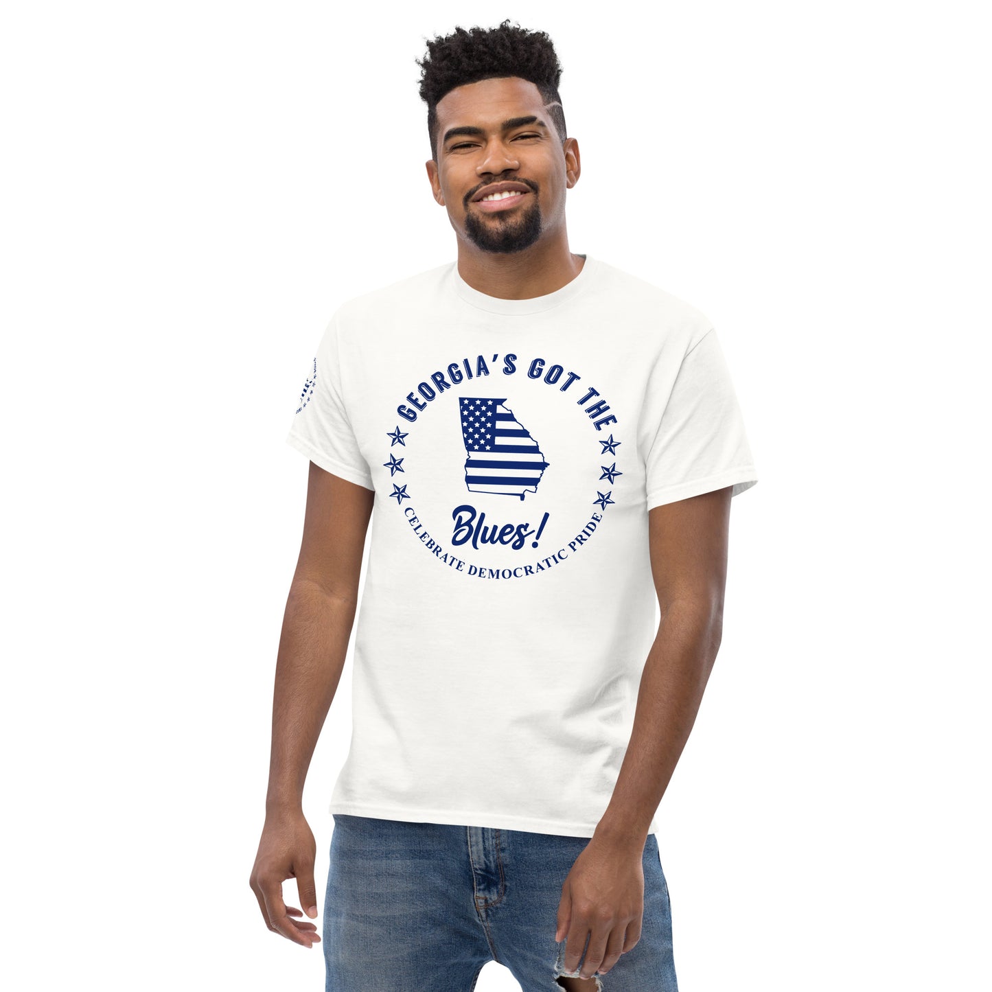 Who’s Got The Blues?® Georgia Men's classic tee