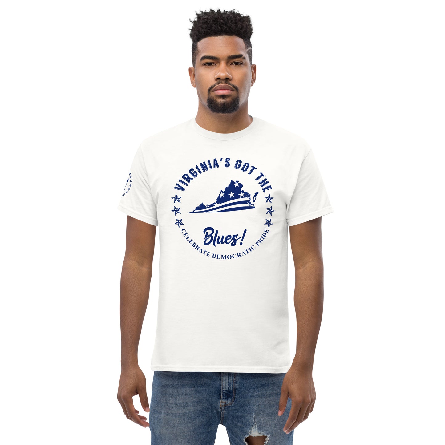 Who’s Got The Blues?® Virginia Men's classic tee
