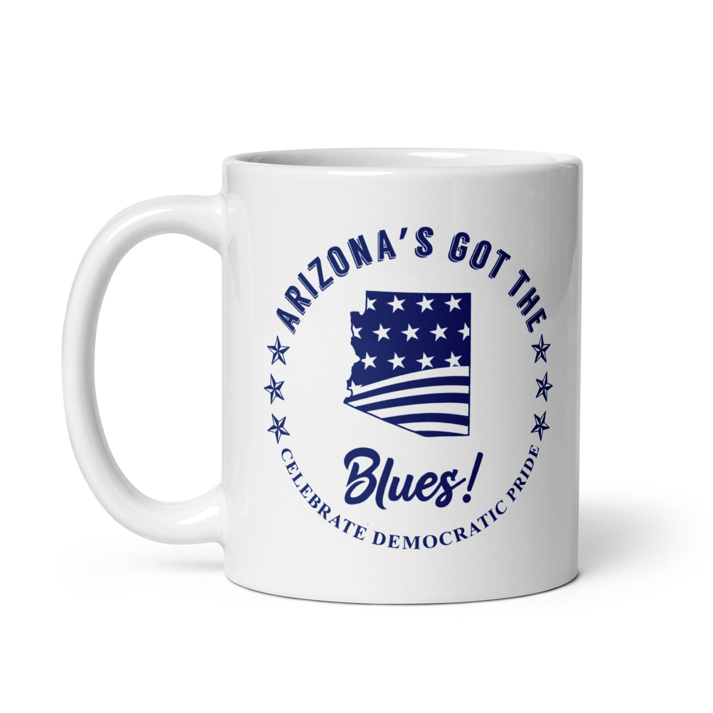 Who’s Got The Blues?® Arizona 11 oz Mug left handed