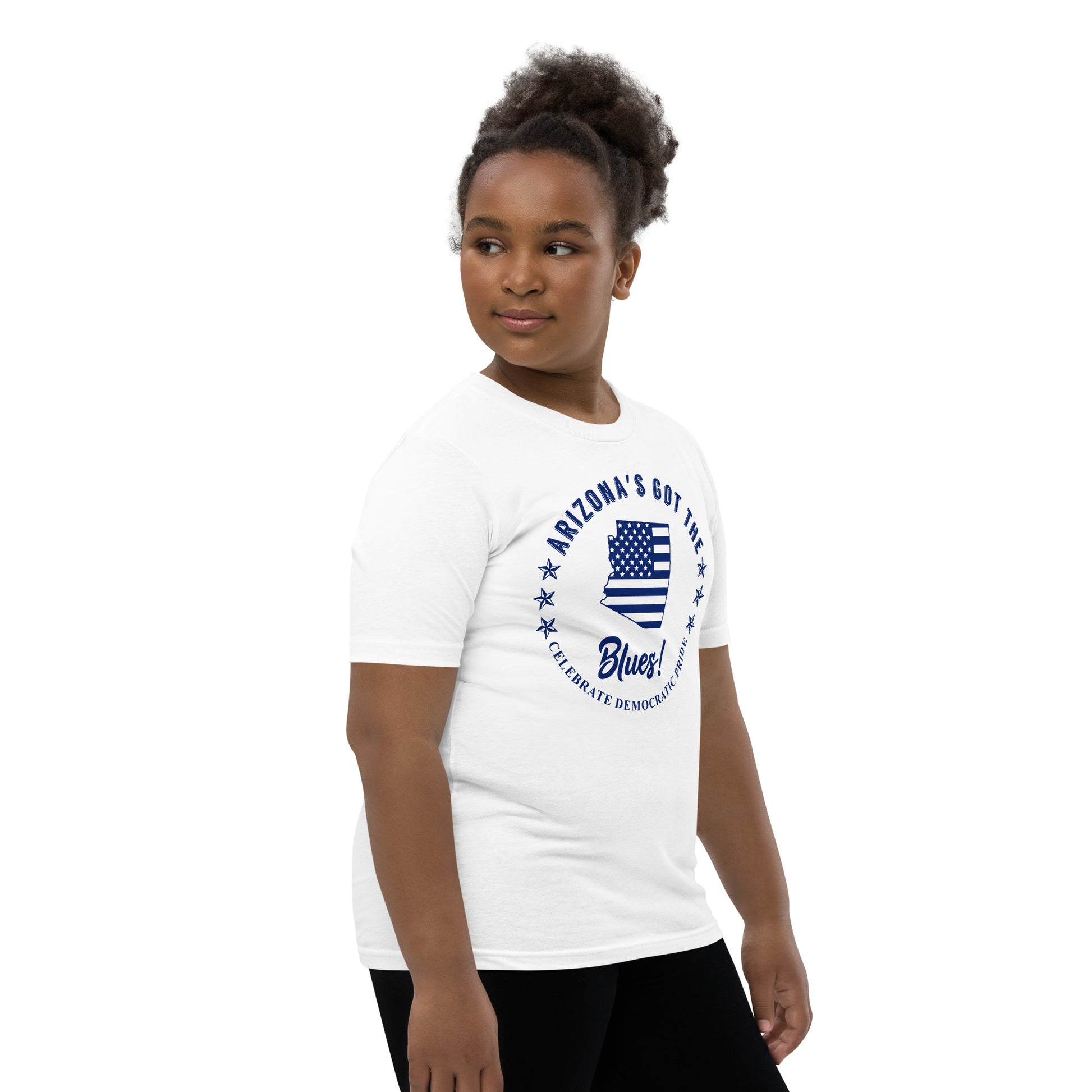 Arizona Girl's Traditional Classic Tee front right