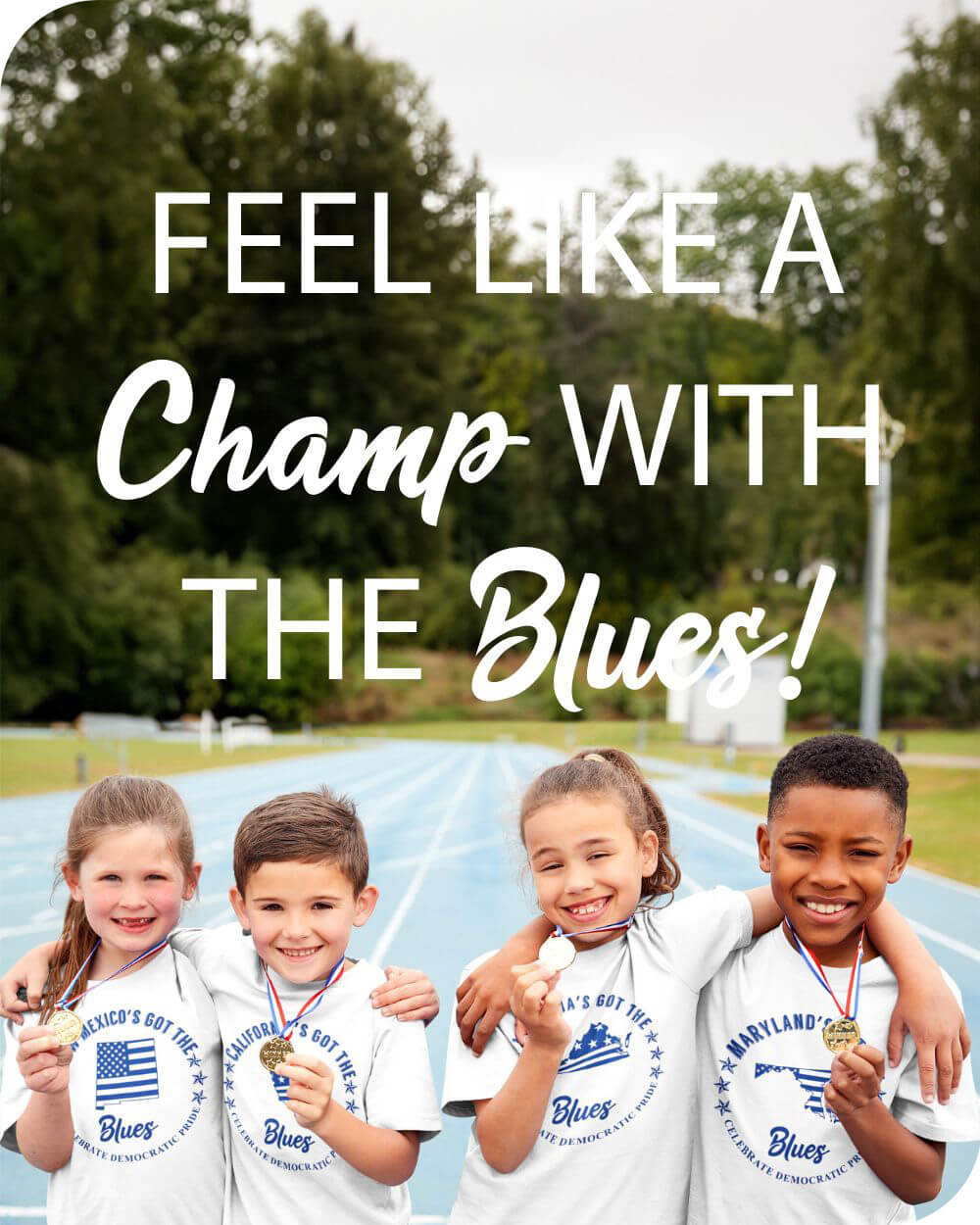 Feel Like a Champ mobile banner