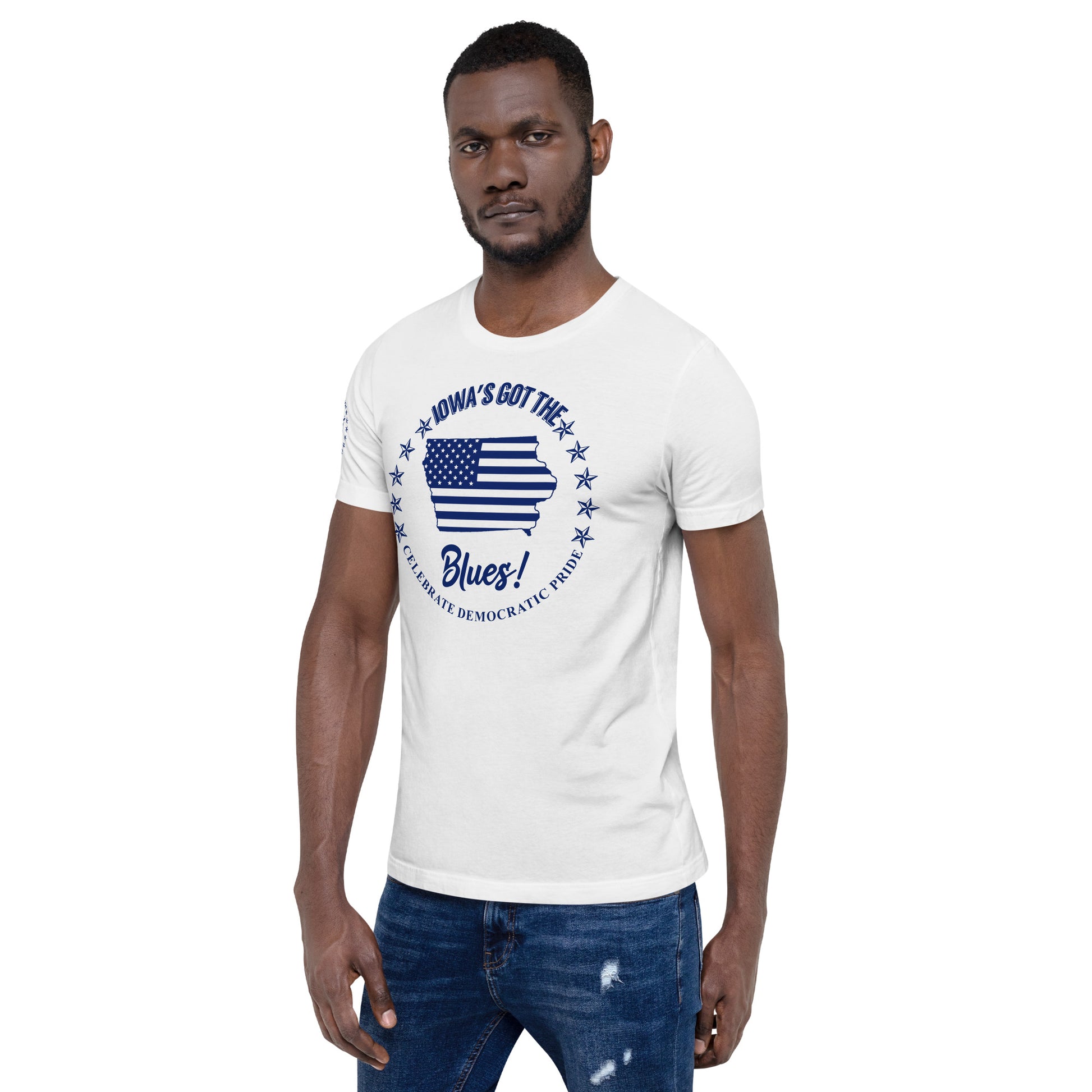 Iowa Men's Traditional Classic Tee front left