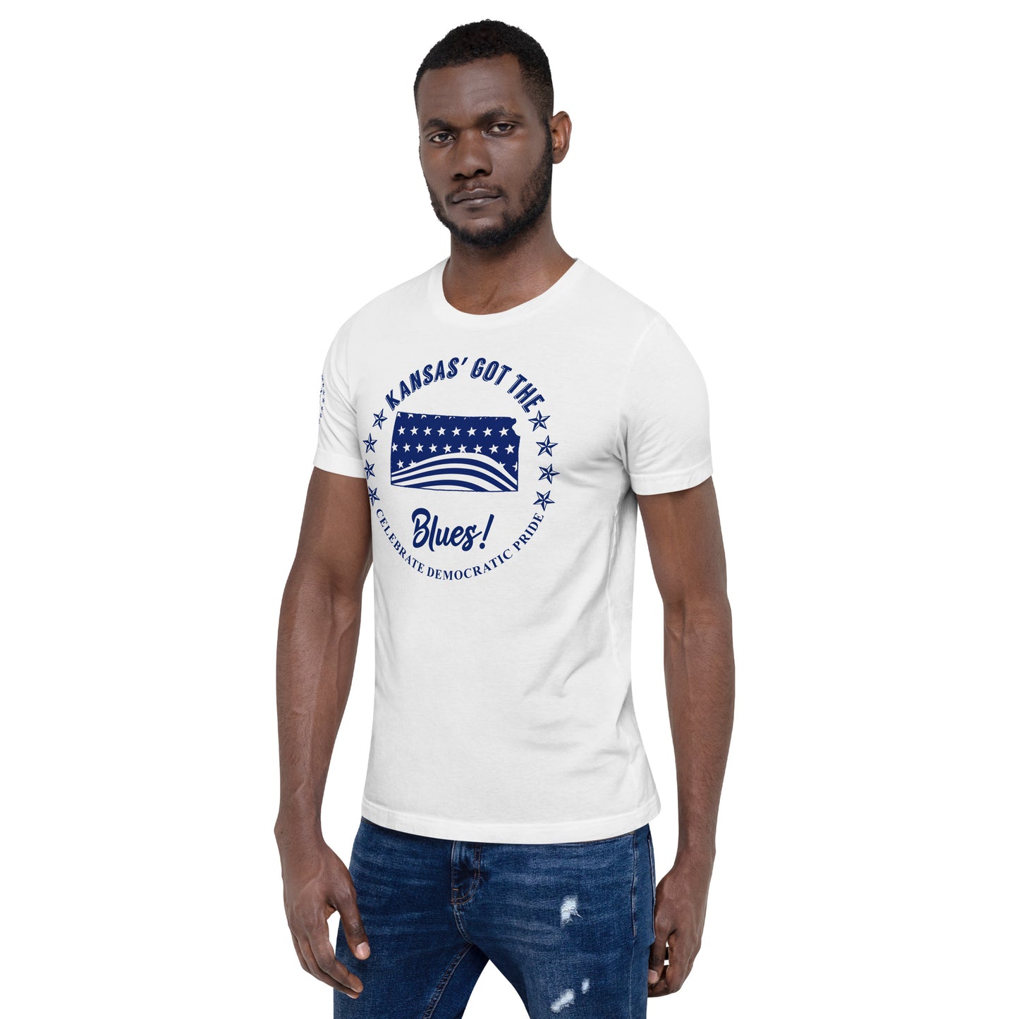 Kansas Men's Swag Classic Tee front left
