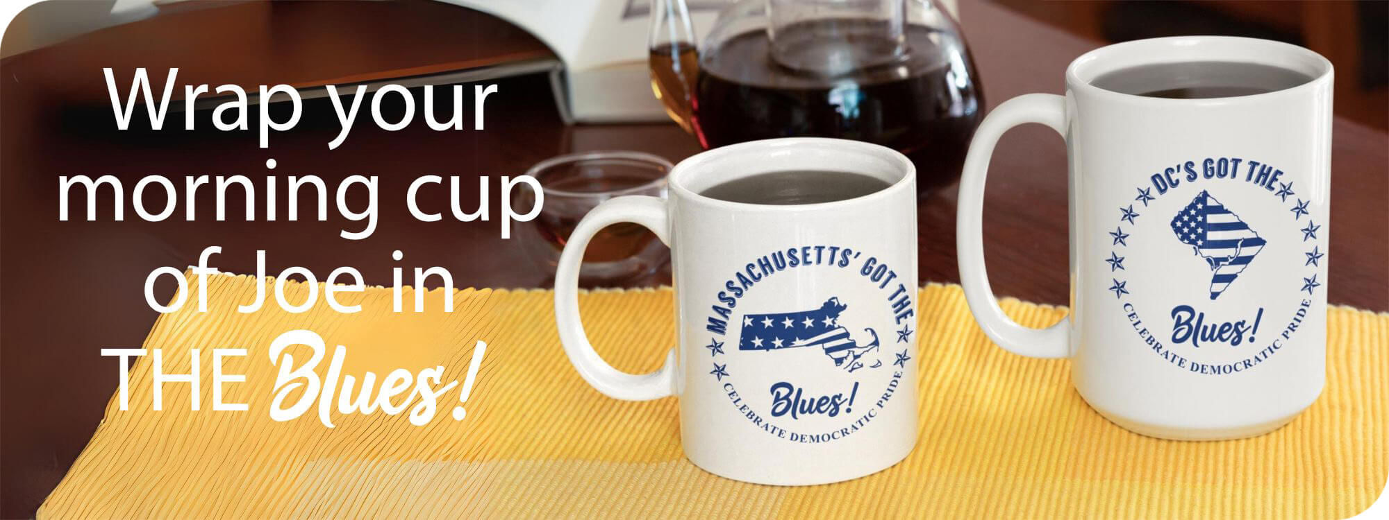 Morning cup of Joe desktop carousel banner