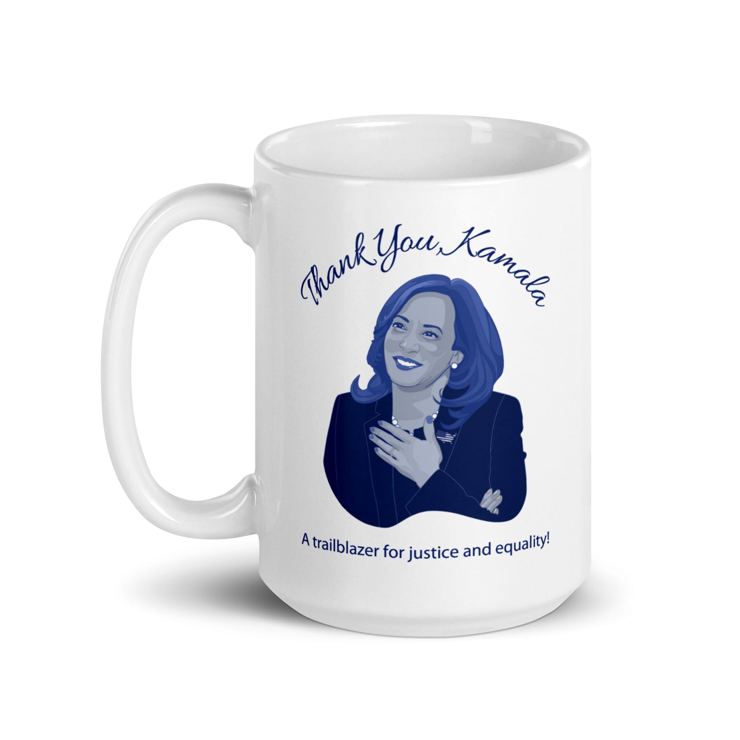 Thank You Kamala 15 oz Coffee Mug left