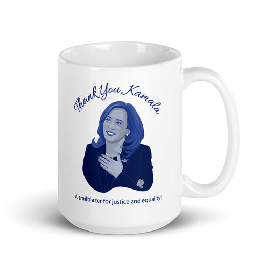 Thank You Kamala 15 oz Coffee Mug right