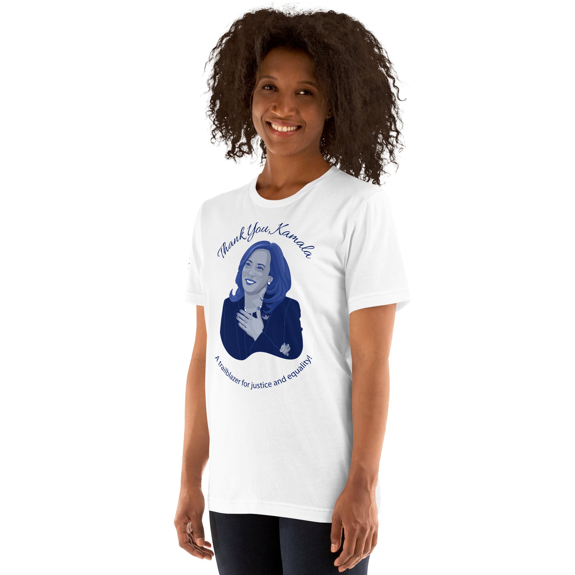 Thank You Kamala Women's Classic Tee front left