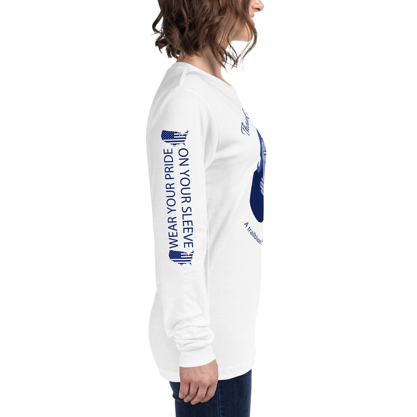 Thank You, Kamala Women's Long Sleeve Tee right