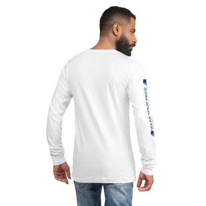Turn Your Pain Into Purpose Men's Long Sleeve Tee front back