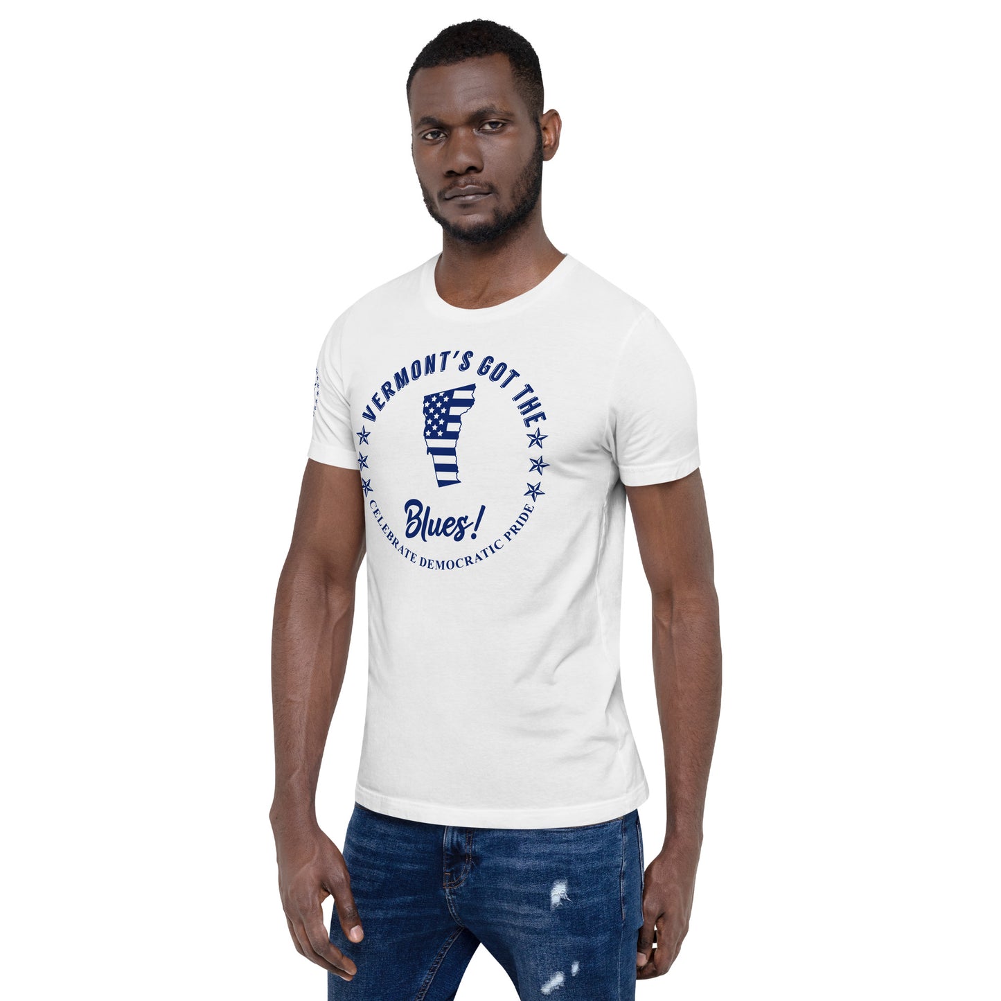 Vermont Men's Traditional Classic Tee front left
