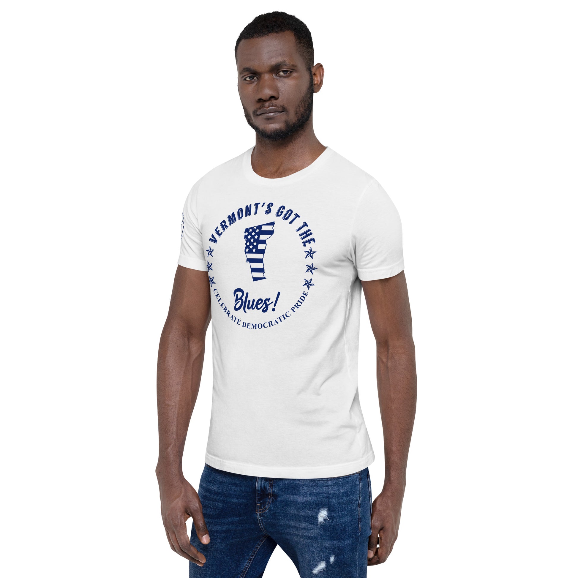 Vermont Men's Traditional Classic Tee front left