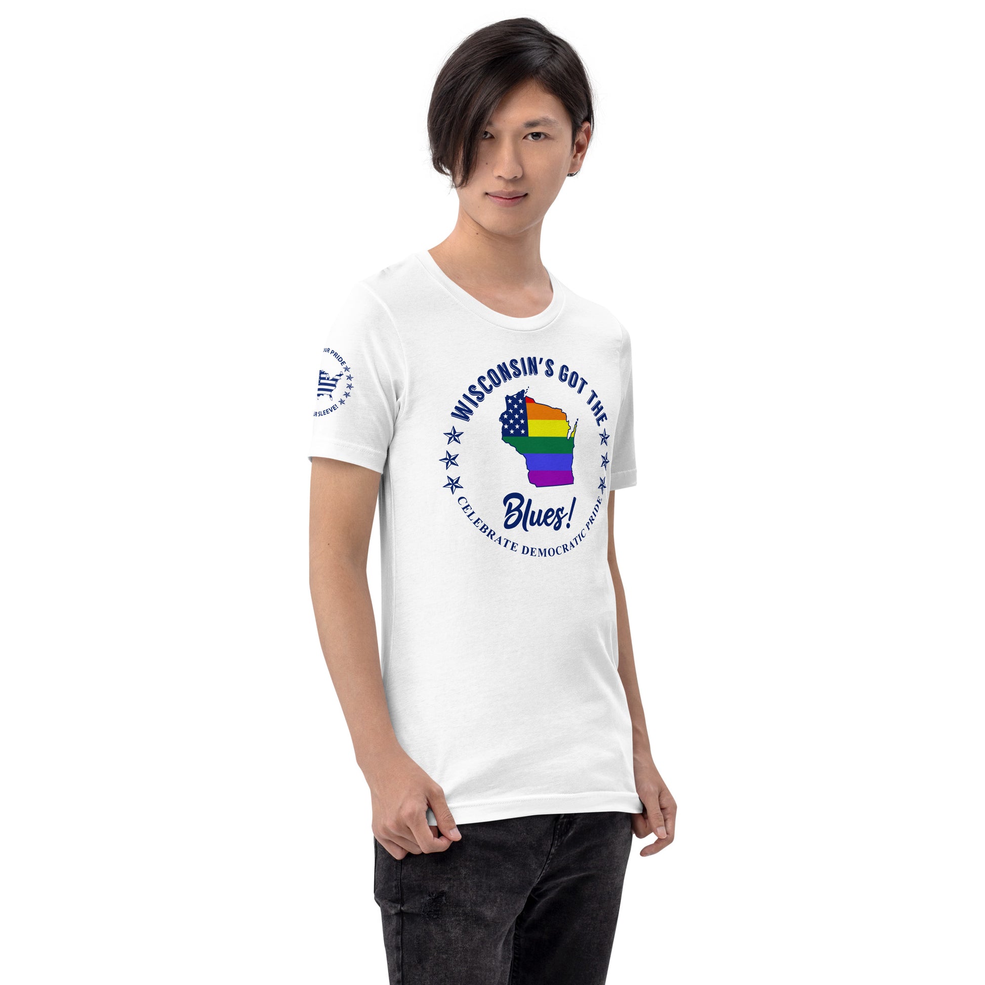 Wisconsin TRUE PRIDE Classic Tee front right
