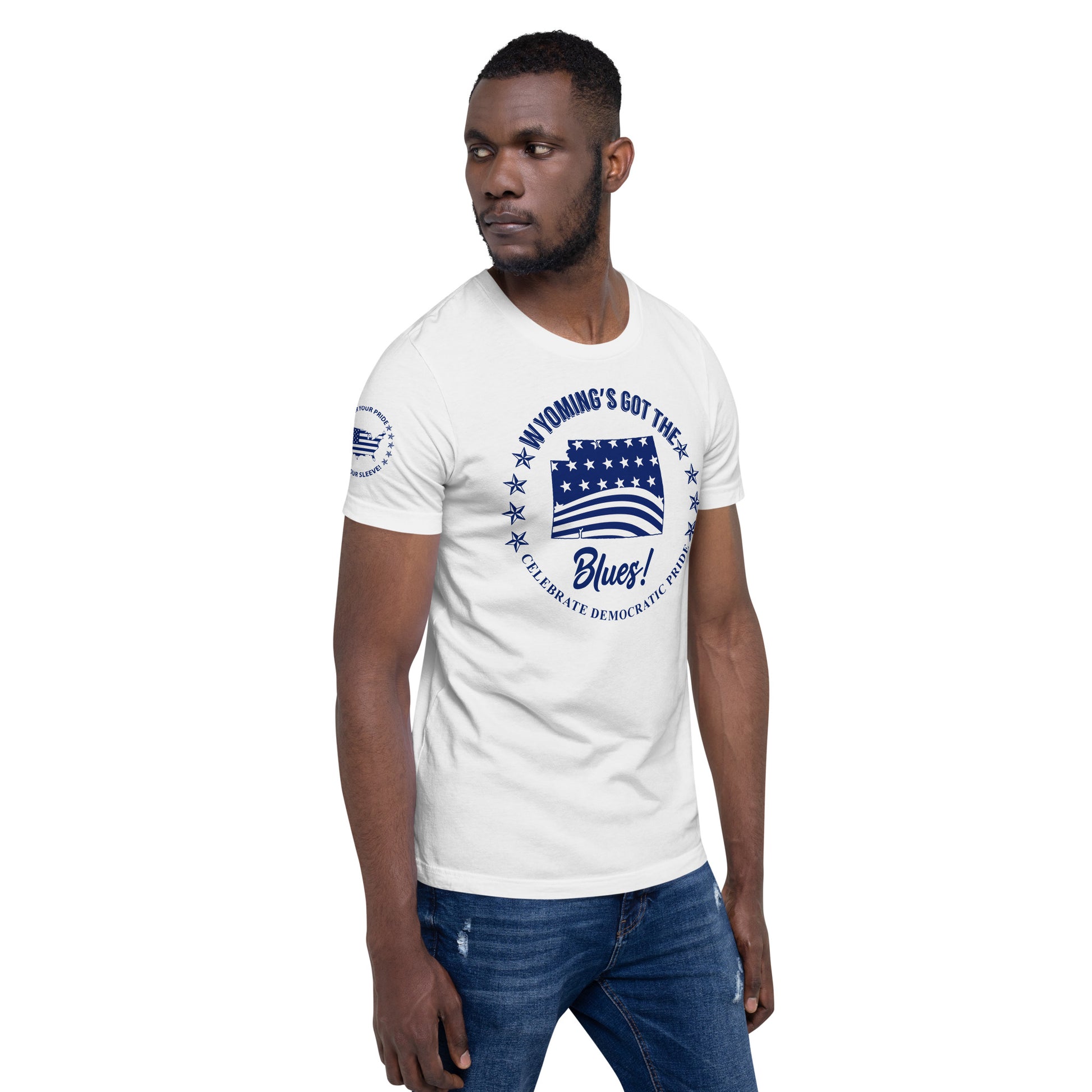 Wyoming Men's Swag Classic Tee front right