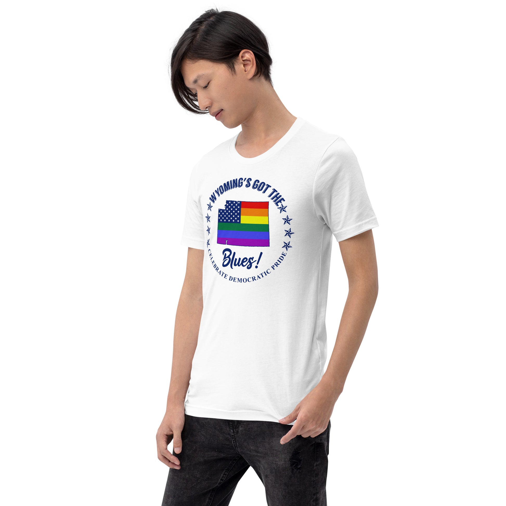 Wyoming TRUE PRIDE Classic Tee front left