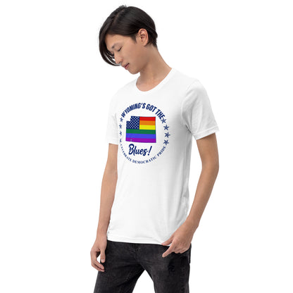 Wyoming TRUE PRIDE Classic Tee front left