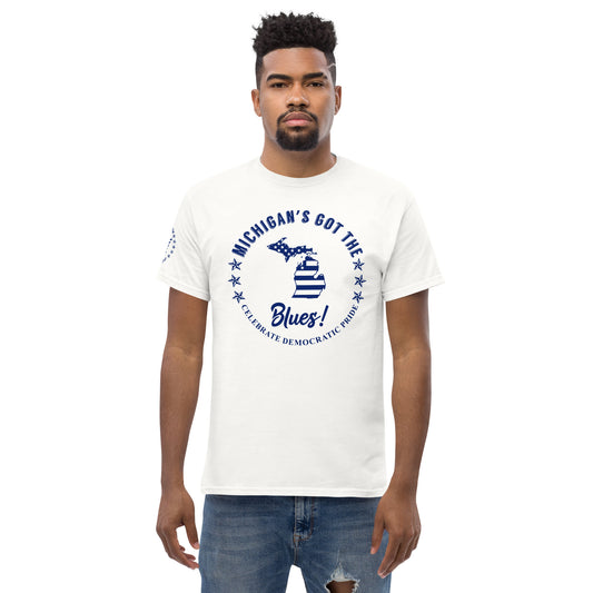 Who’s Got The Blues?® Michigan Men's classic tee
