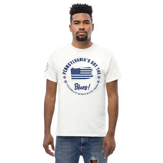 Who’s Got The Blues?® Pennsylvania Men's classic tee