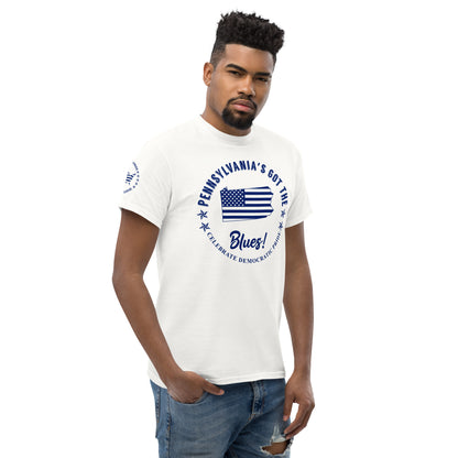 Who’s Got The Blues?® Pennsylvania Men's classic tee