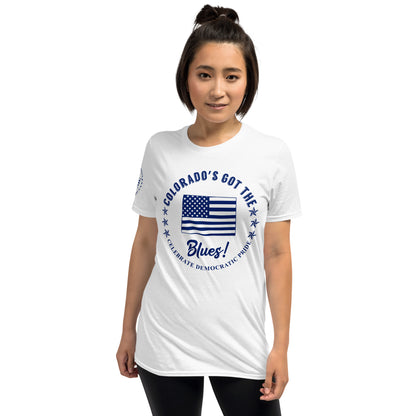 Who’s Got The Blues?® Colorado Women's classic tee