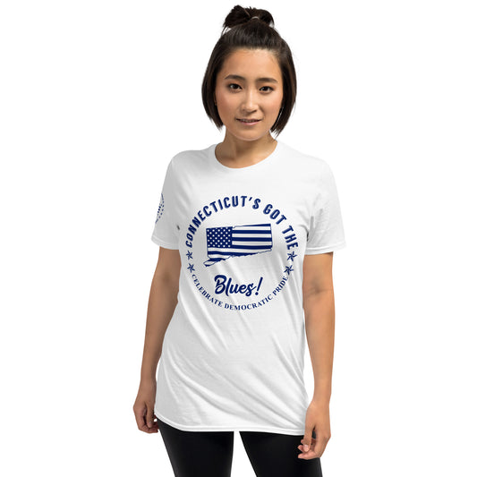 Who’s Got The Blues?® Connecticut Women's classic tee