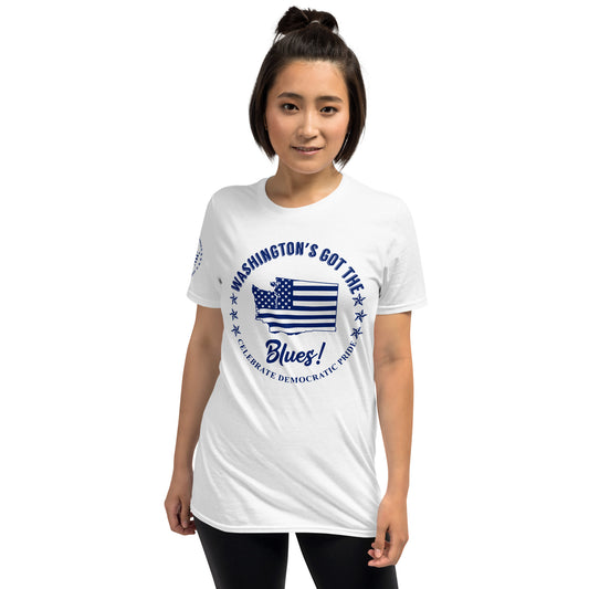 Who’s Got The Blues?® Washington Women's classic tee