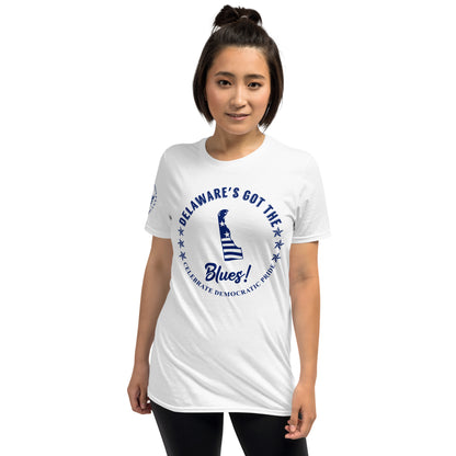 Who’s Got The Blues?® Delaware Women's classic tee