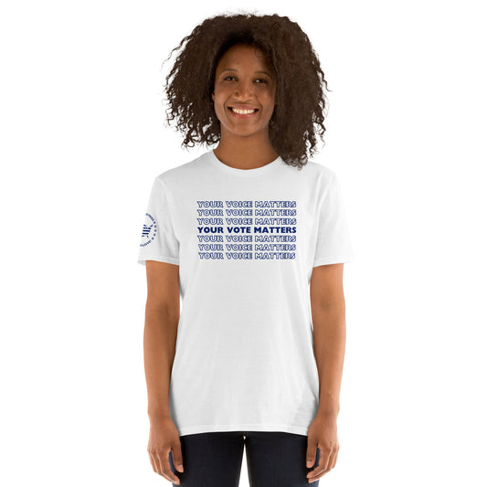 Who’s Got The Blues?® Your Voice Matters Women's Classic Tee