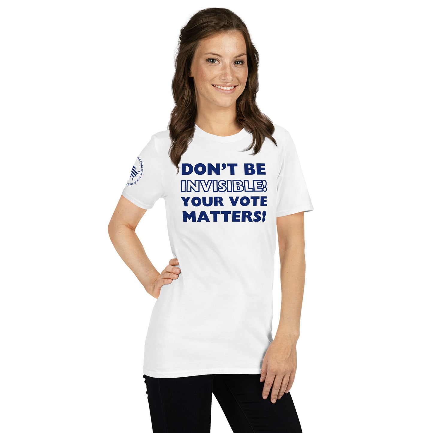 Who’s Got The Blues?® Don't Be Invisible Women's Classic Tee