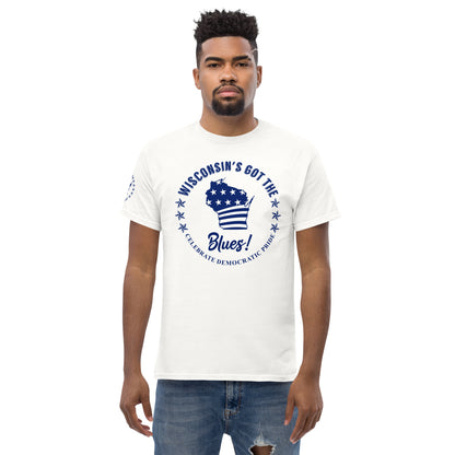 Who’s Got The Blues?® Wisconsin Men's classic tee