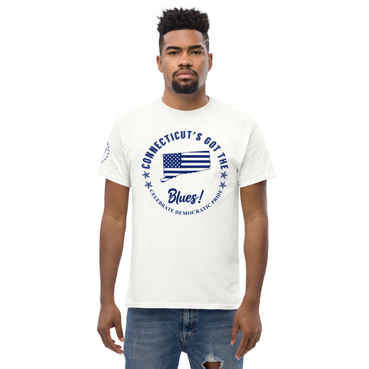 Who’s Got The Blues?® Connecticut Men's classic tee