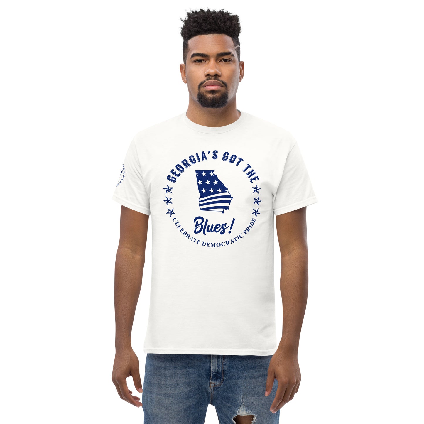 Who’s Got The Blues?® Georgia Men's classic tee
