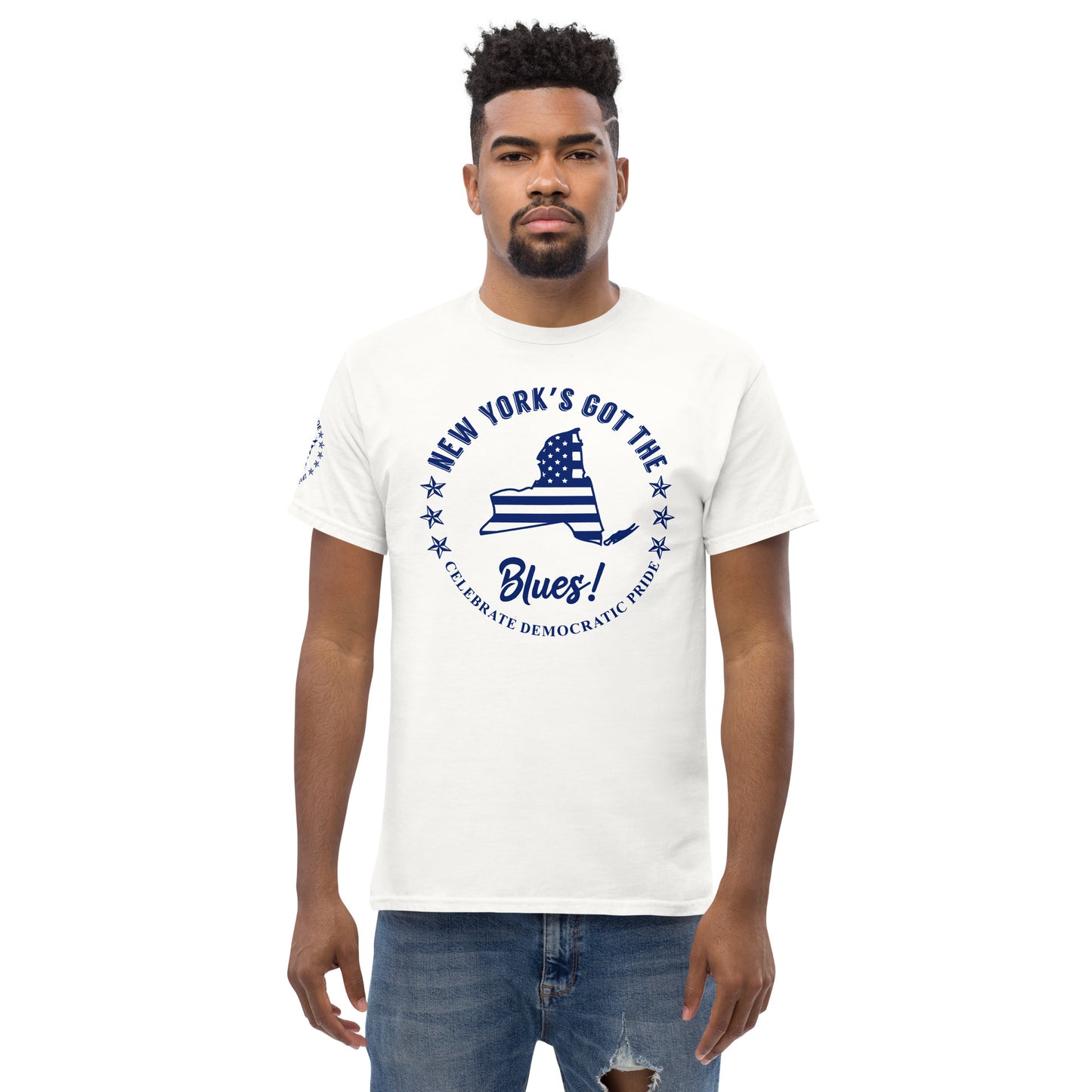 Who’s Got The Blues?® New York Men's classic tee