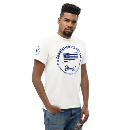 Who’s Got The Blues?® Connecticut Men's classic tee