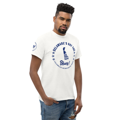 Who’s Got The Blues?® Delaware Men's classic tee