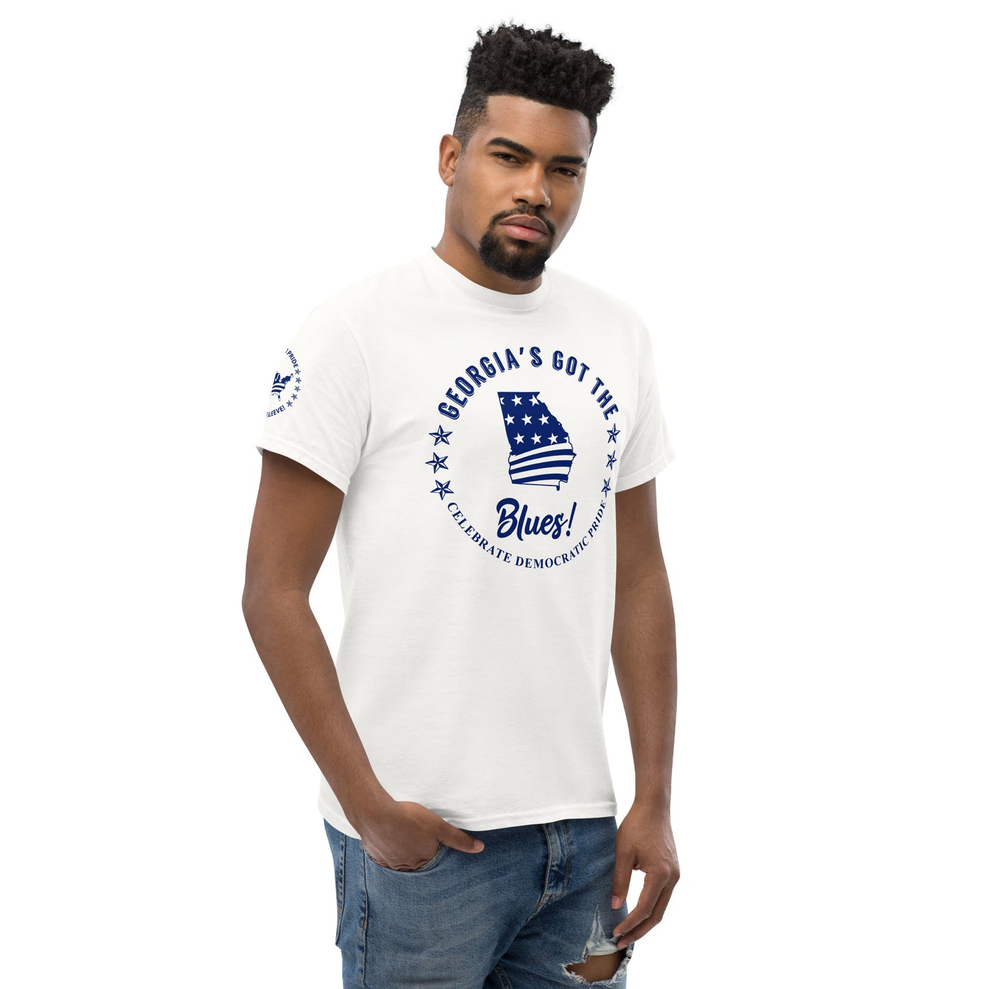 Who’s Got The Blues?® Georgia Men's classic tee