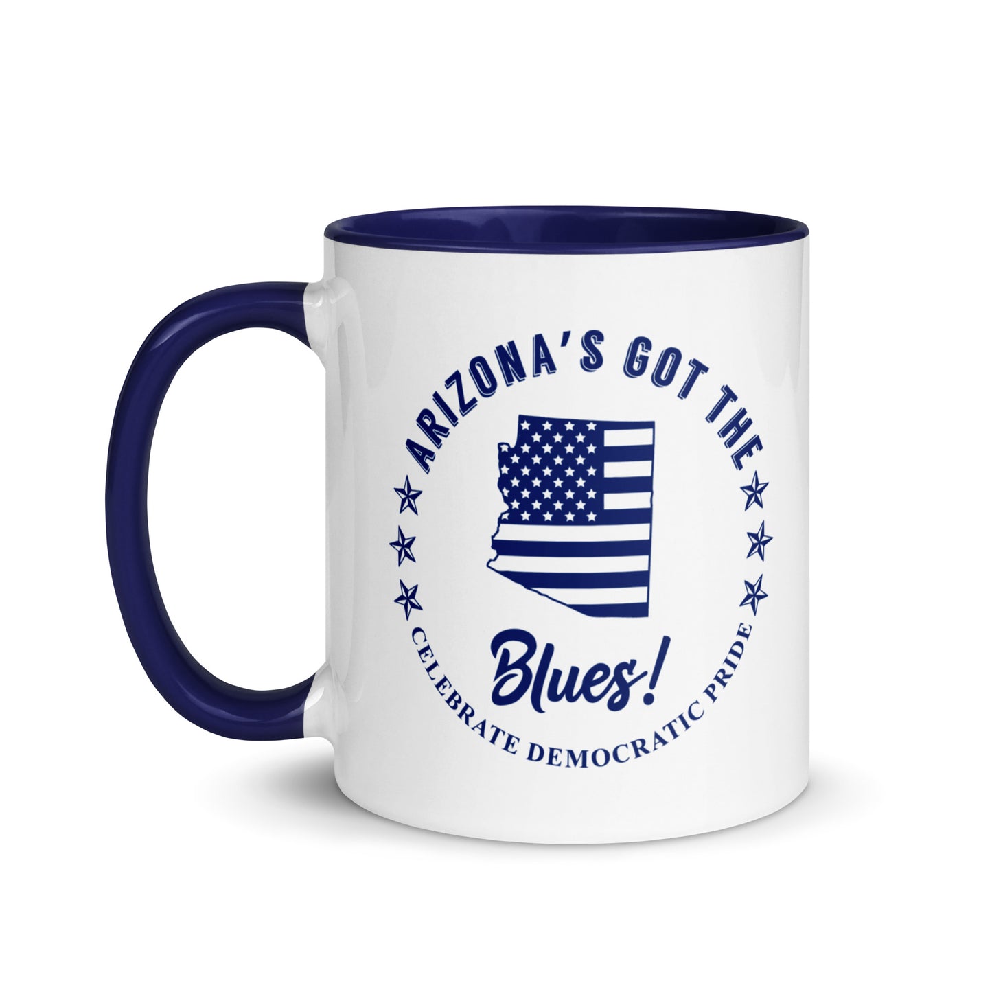 Who's Got The Blues Arizona Traditional True Blue 11 oz mug