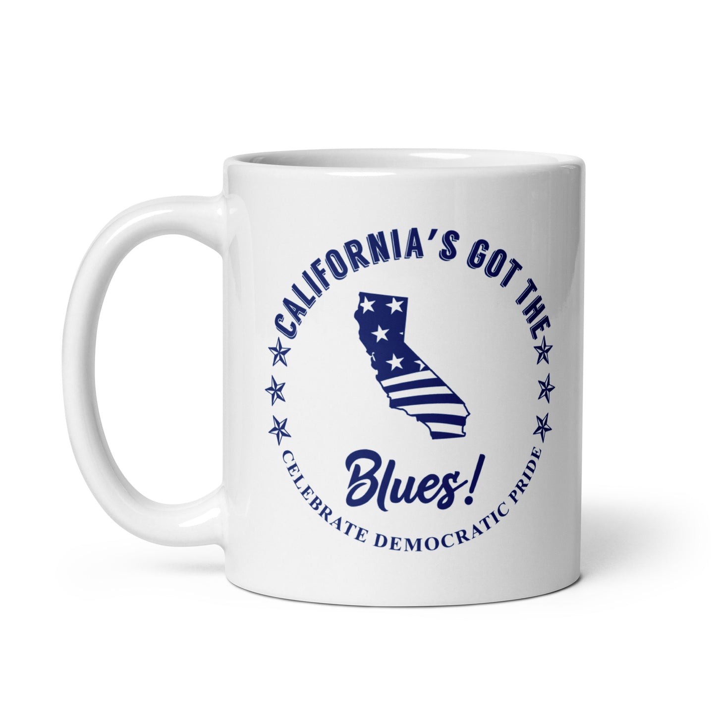 Who’s Got The Blues?® California 11 oz Mug left handed
