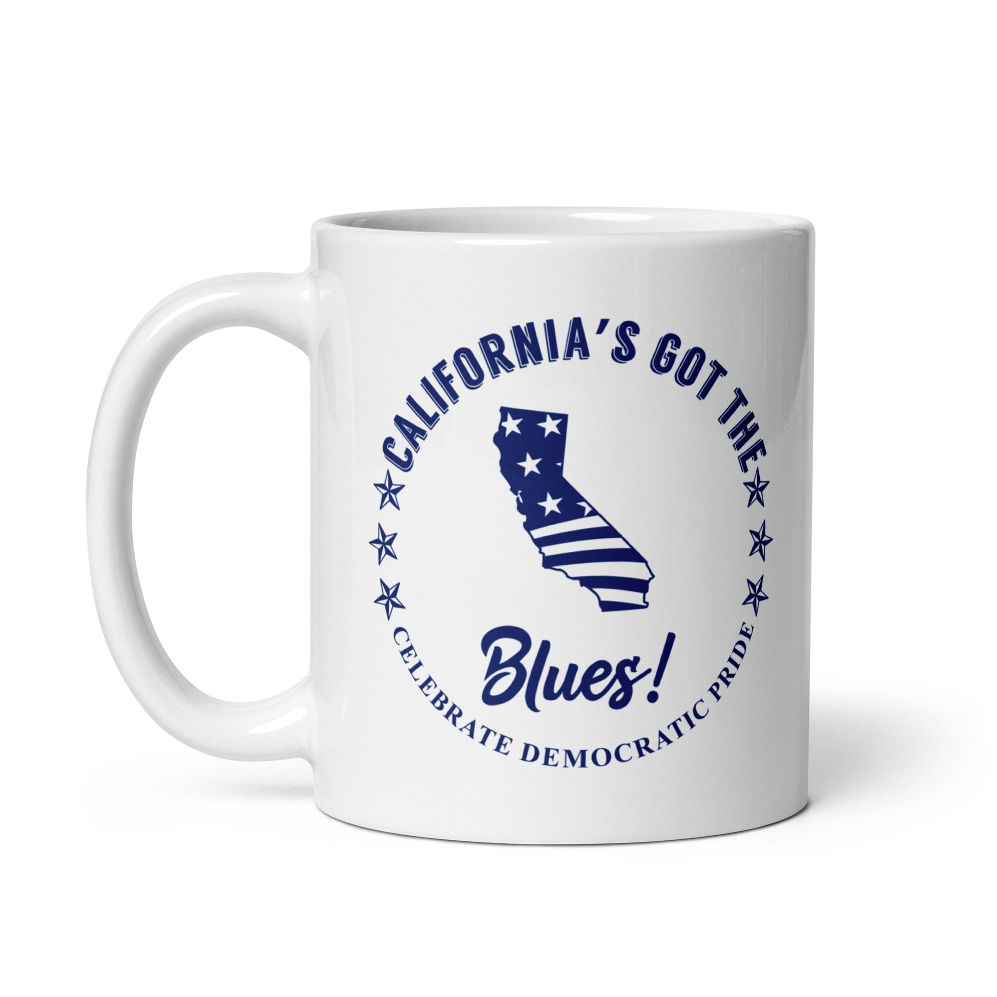 Who’s Got The Blues?® California 11 oz Mug left handed