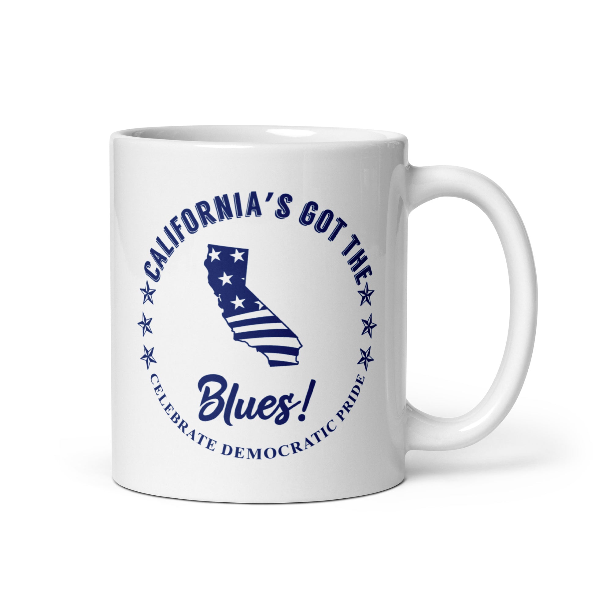 Who’s Got The Blues?® California 11 oz Mug right handed