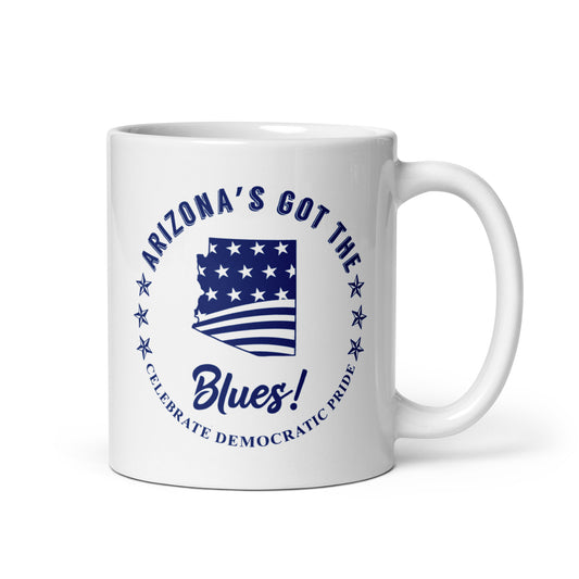 Who’s Got The Blues?® Arizona 11 oz Mug right handed